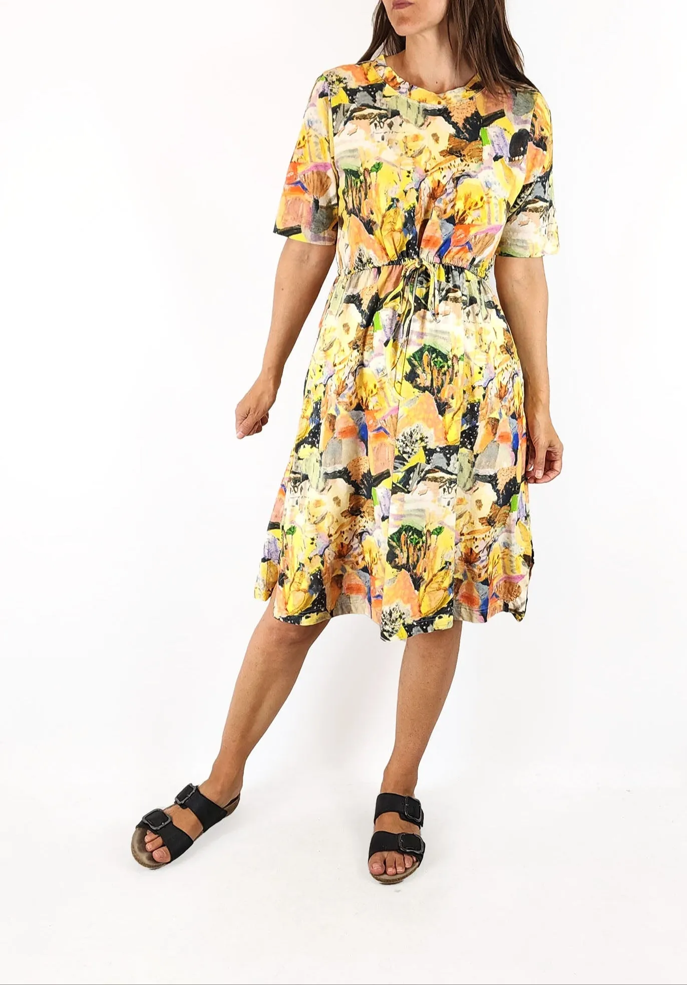 Nancybird unique print dress size 8