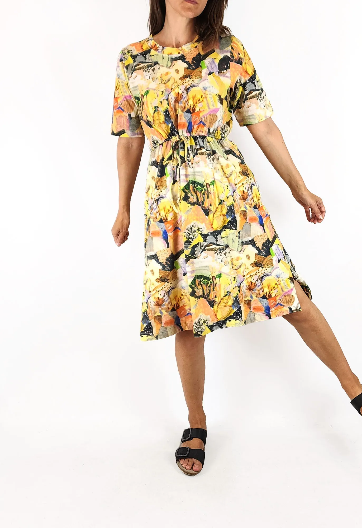 Nancybird unique print dress size 8