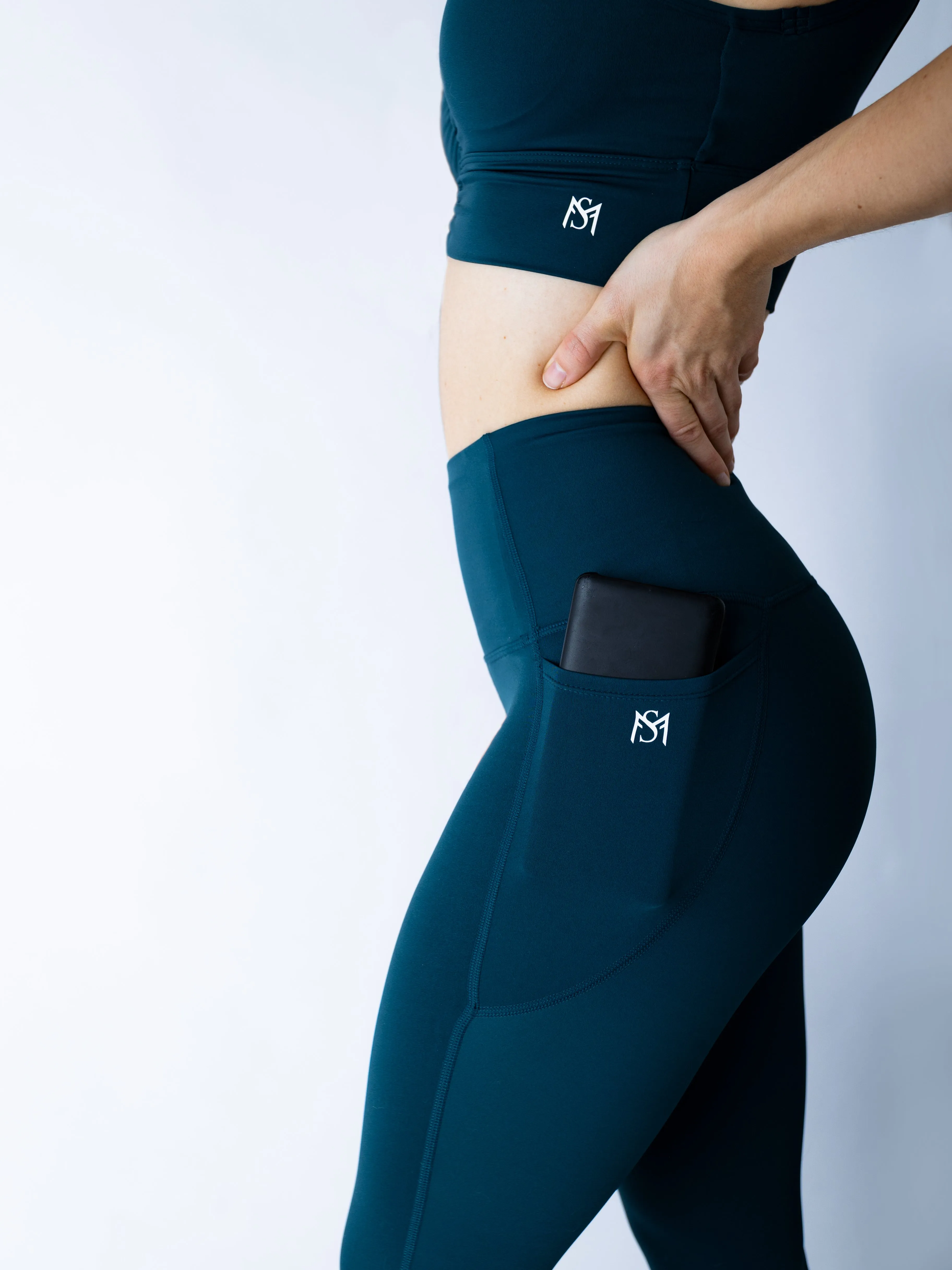 New Beginnings Collection Dark Green Legging