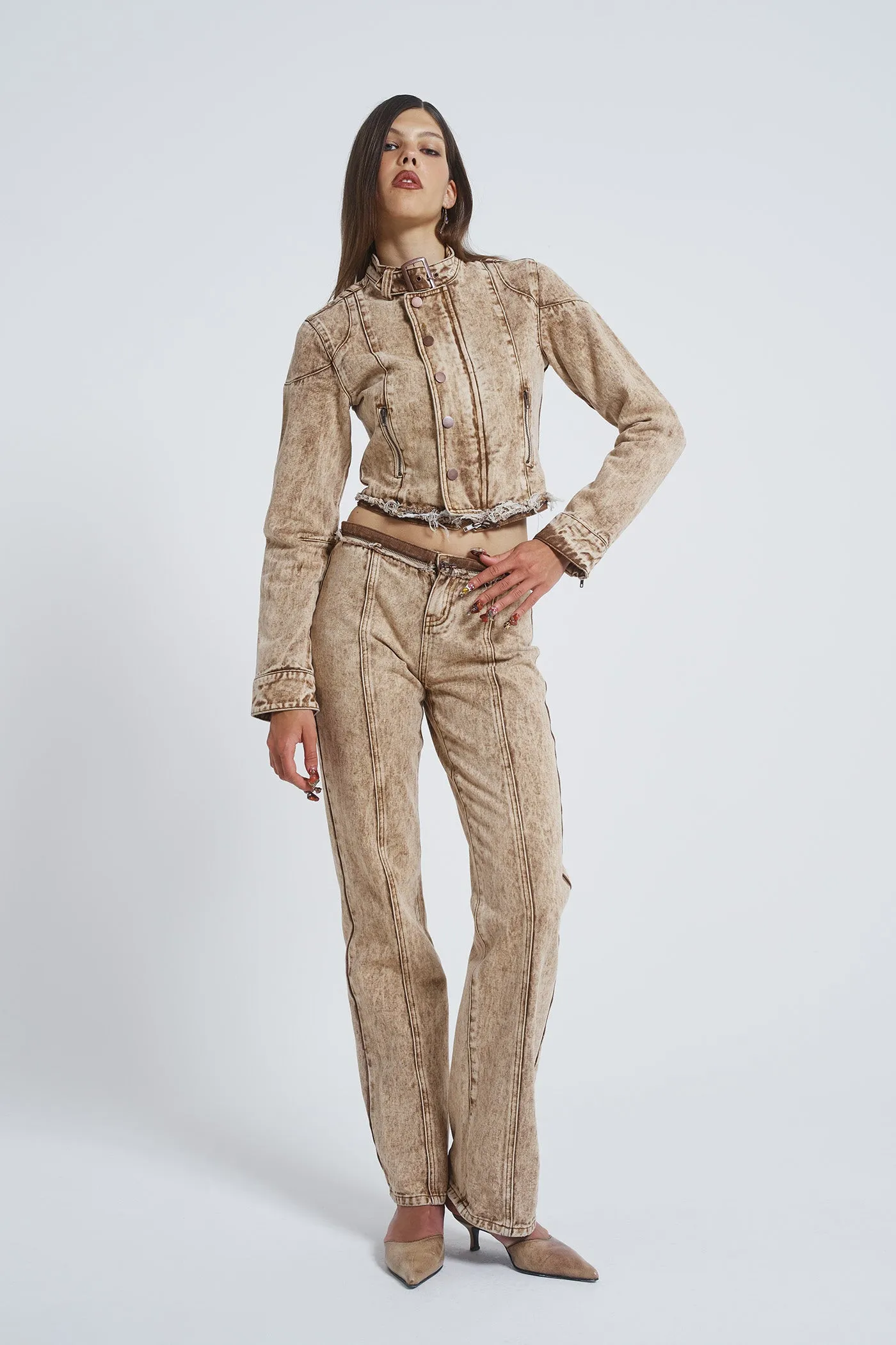 Not My First Rodeo 6 in 1 Multi-wear Denim Jumpsuit