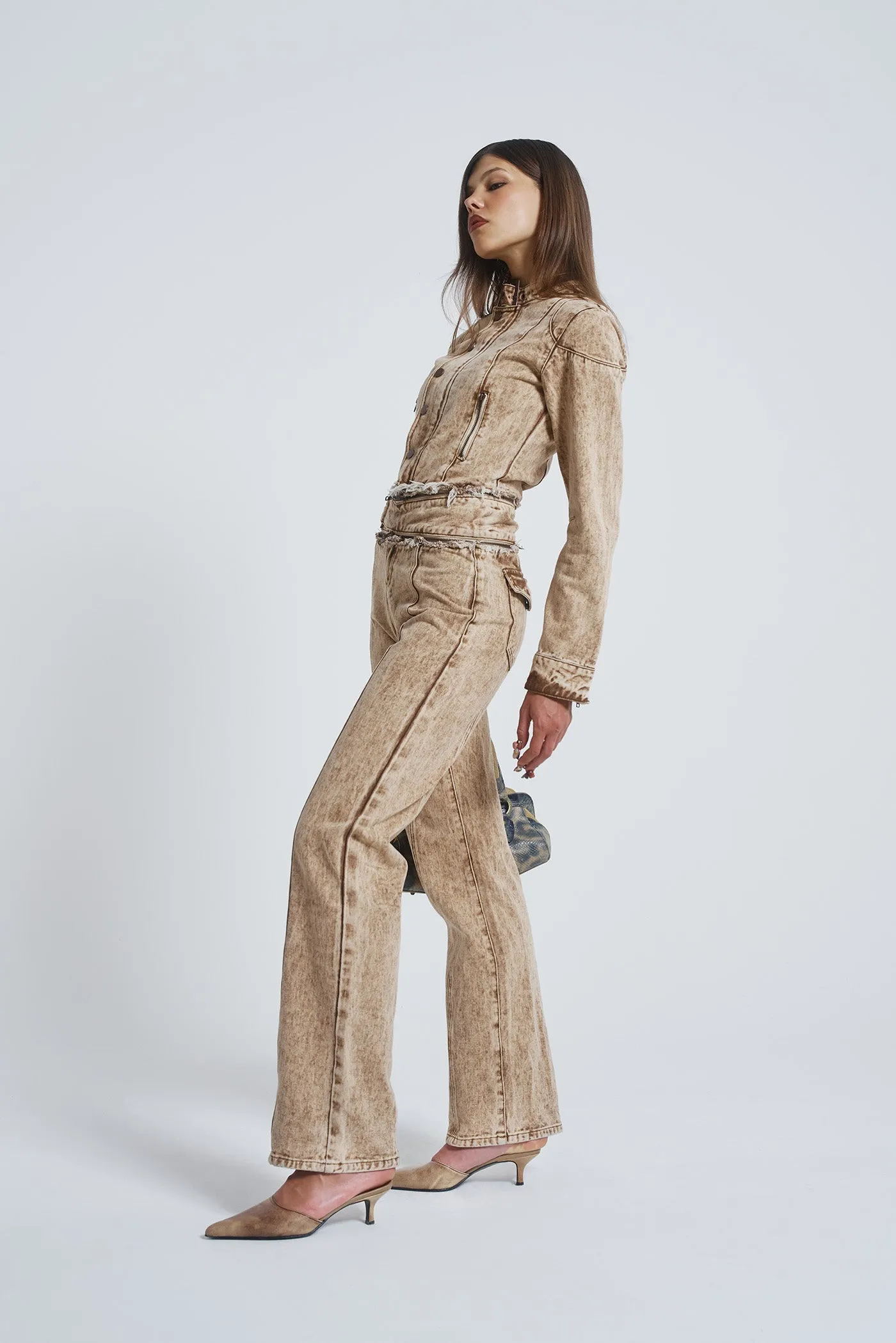 Not My First Rodeo 6 in 1 Multi-wear Denim Jumpsuit
