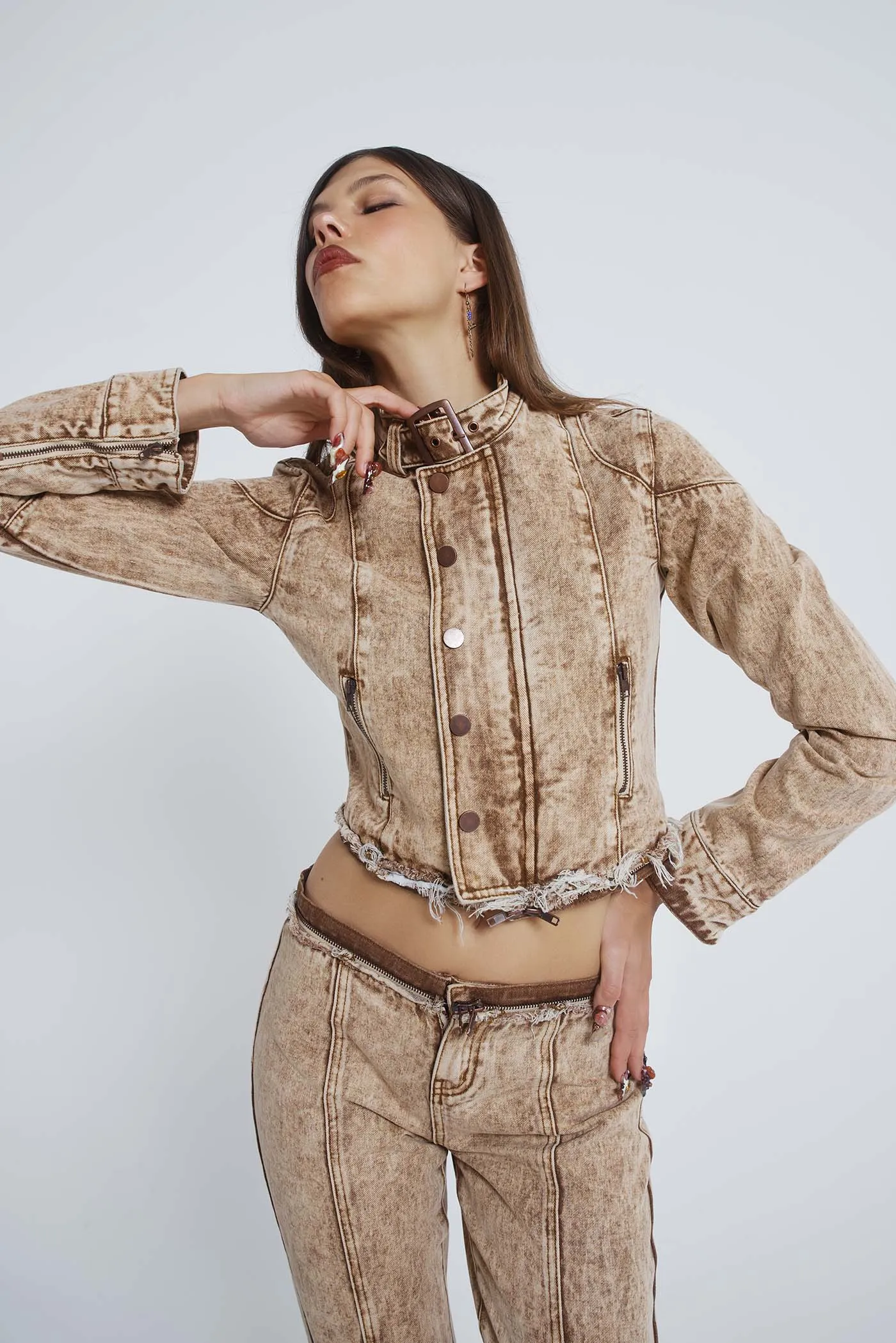 Not My First Rodeo 6 in 1 Multi-wear Denim Jumpsuit