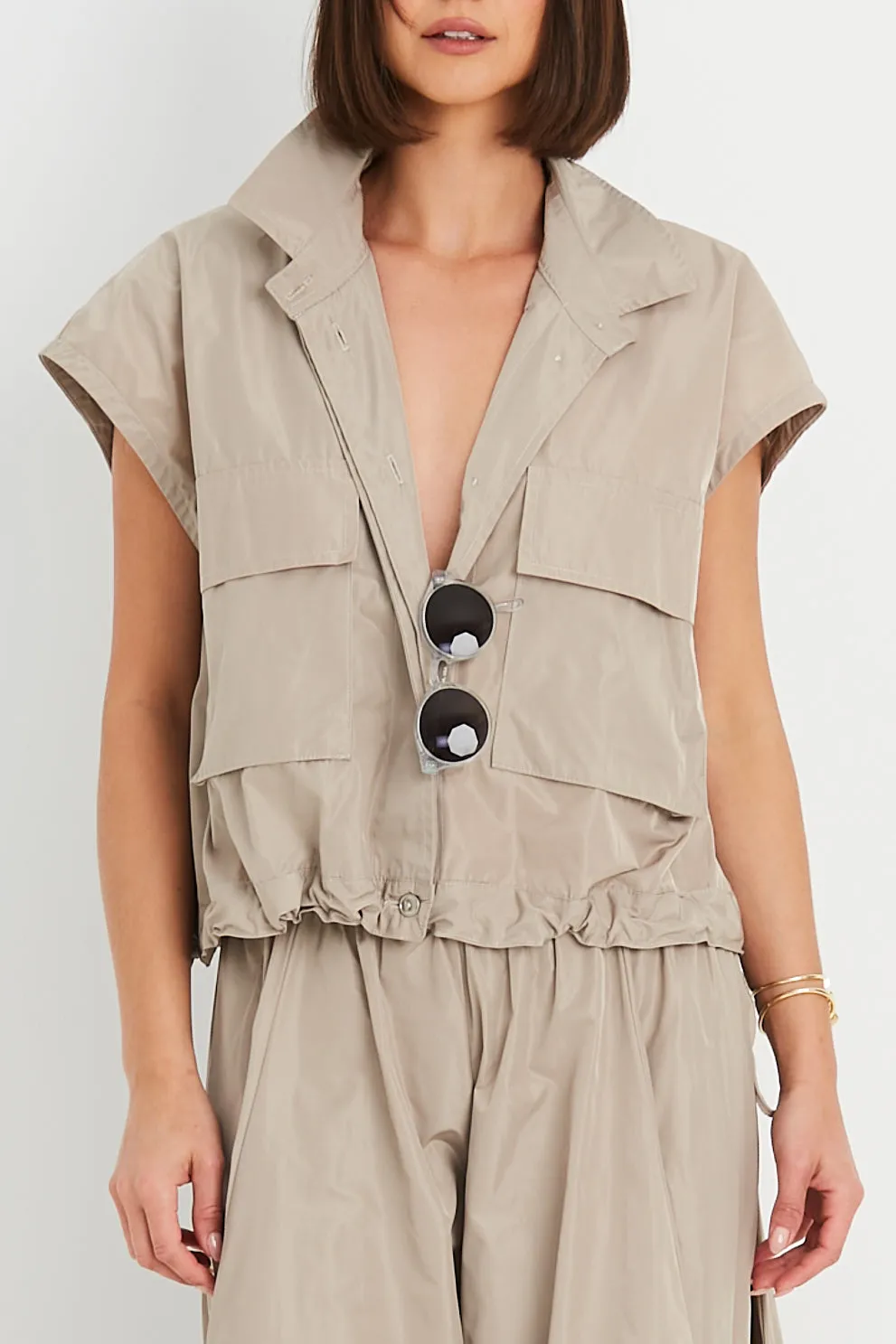 Nylon Mini Cargo Vest