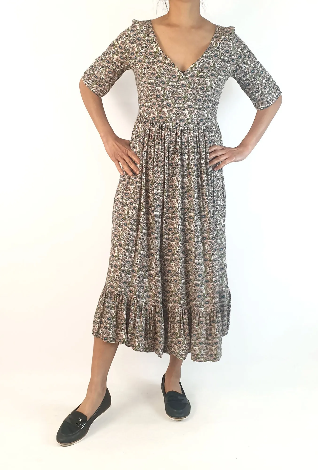 Obus wrap dress size 1, fits 8 and 10