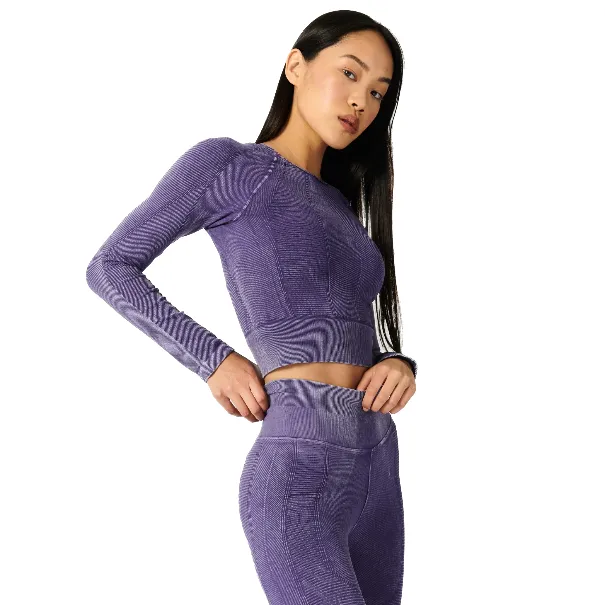 ONE BY ONE LONG SLEEVE MINERAL WASH