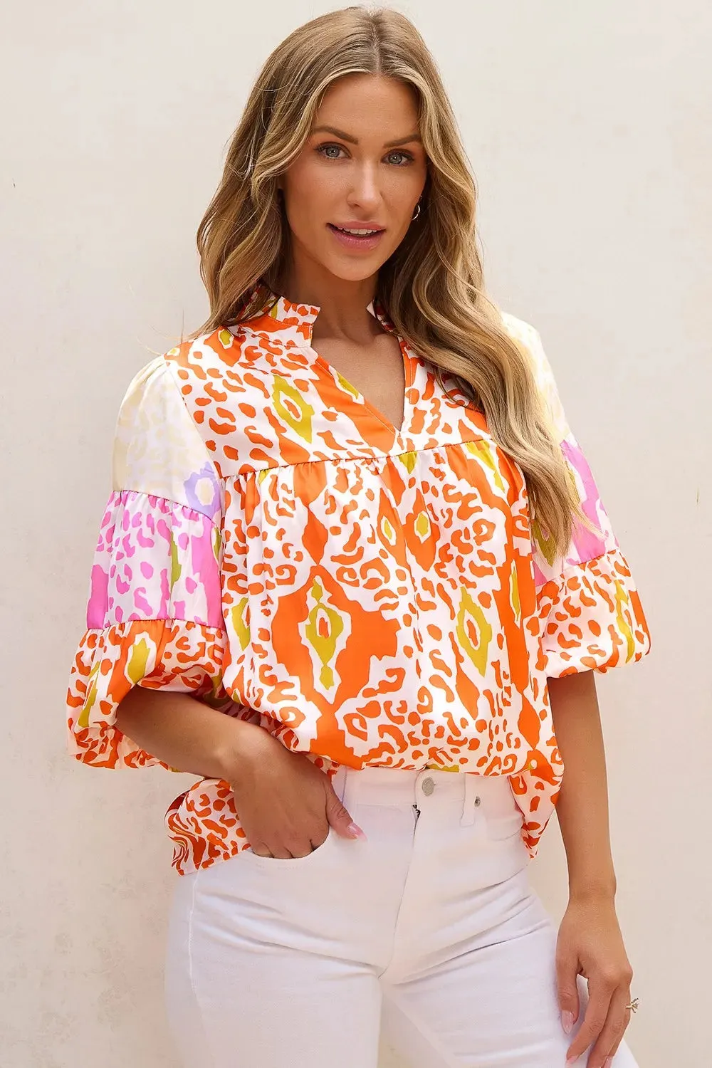 Orange You Glad I Came Blouse