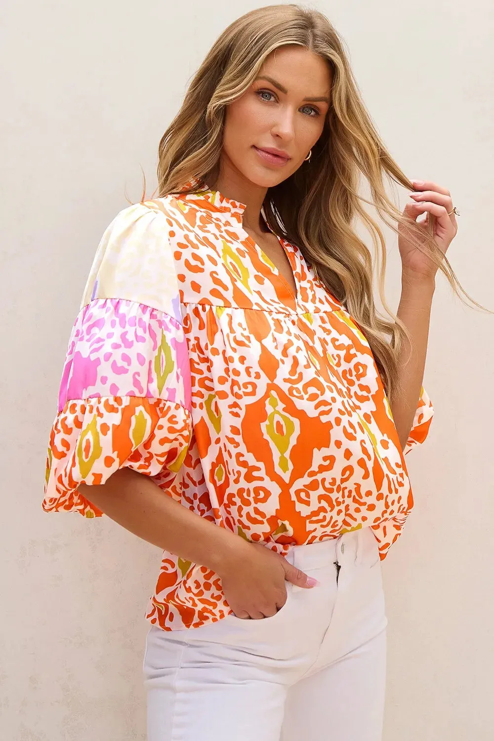 Orange You Glad I Came Blouse