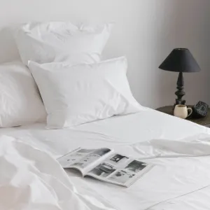 Organic Cotton Sheet Sets - White
