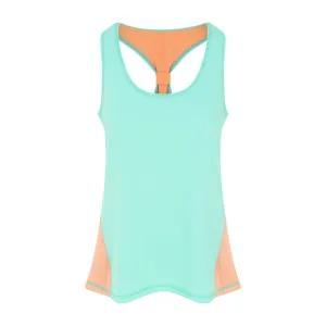 Pastel Mint Green Women's Gym Vest