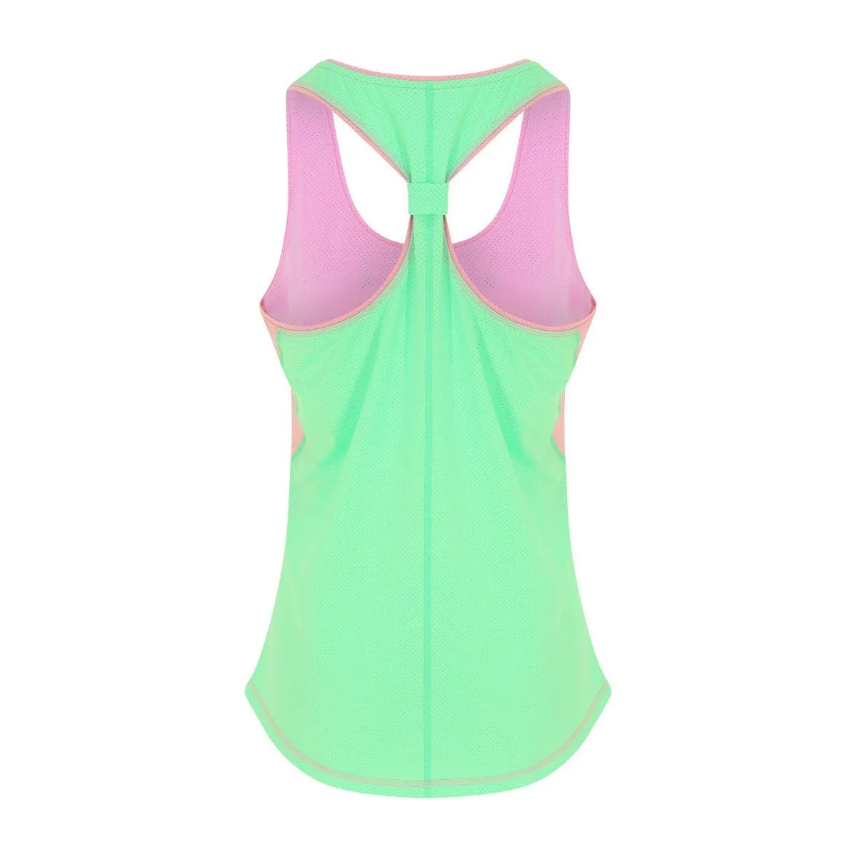 Pastel Pink Women's Gym Vest