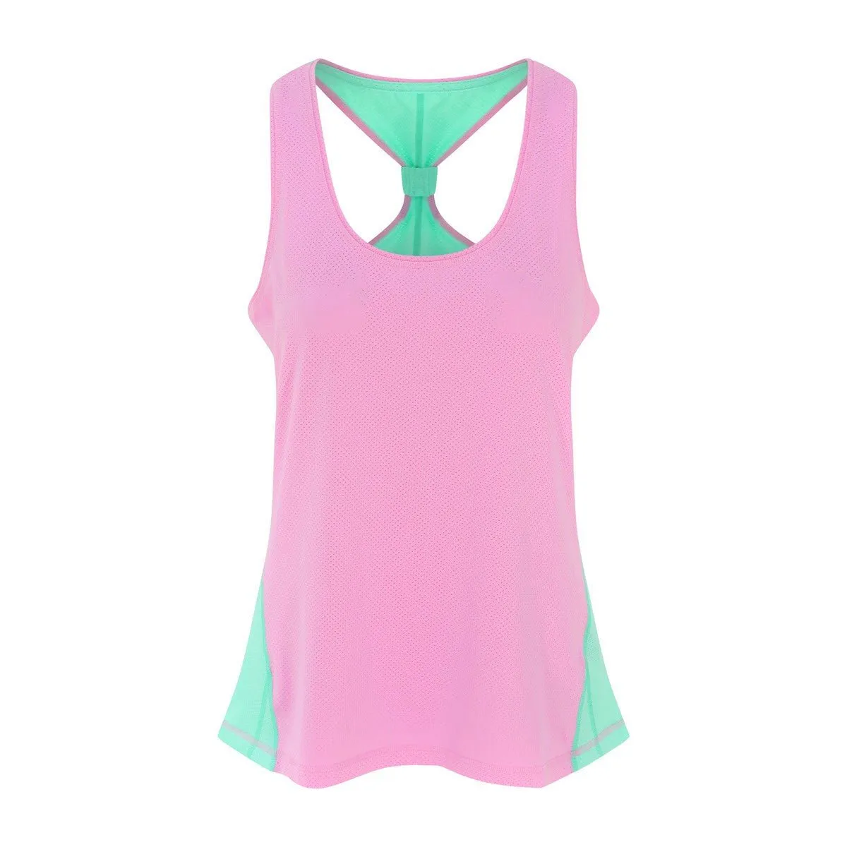 Pastel Pink Women's Gym Vest