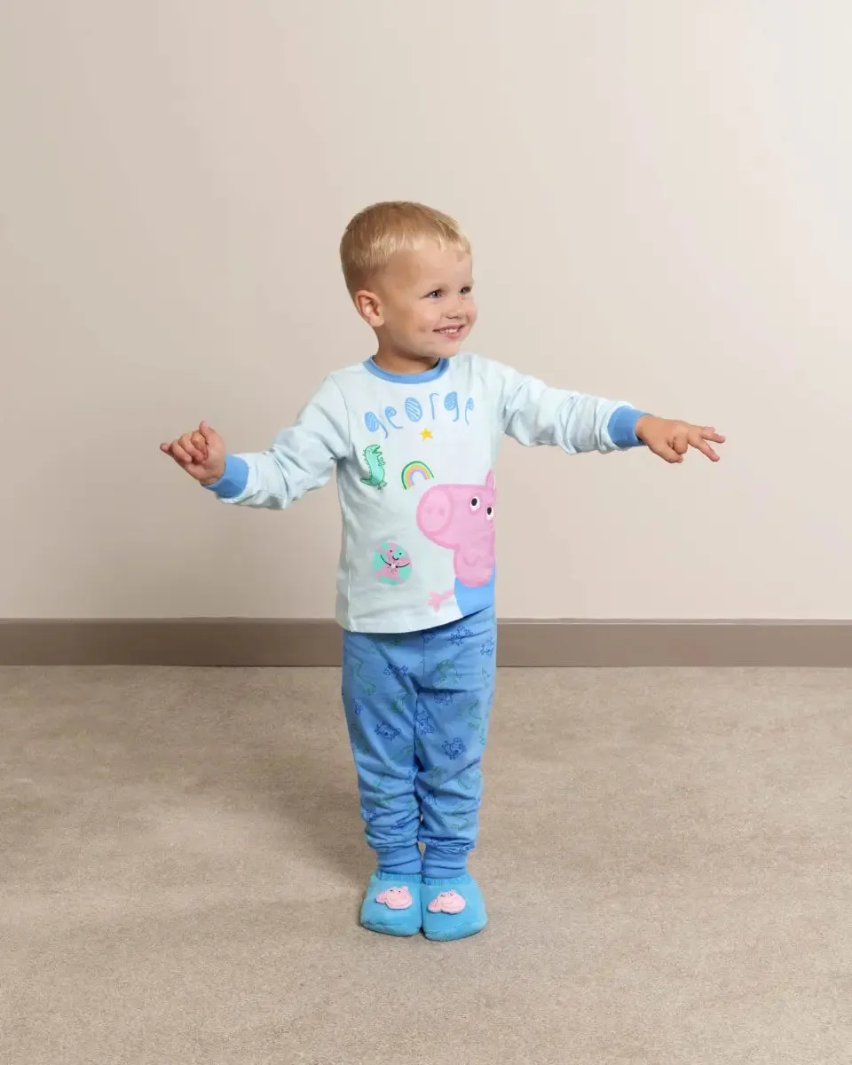 Personalised George Pig Kids' Pyjama's