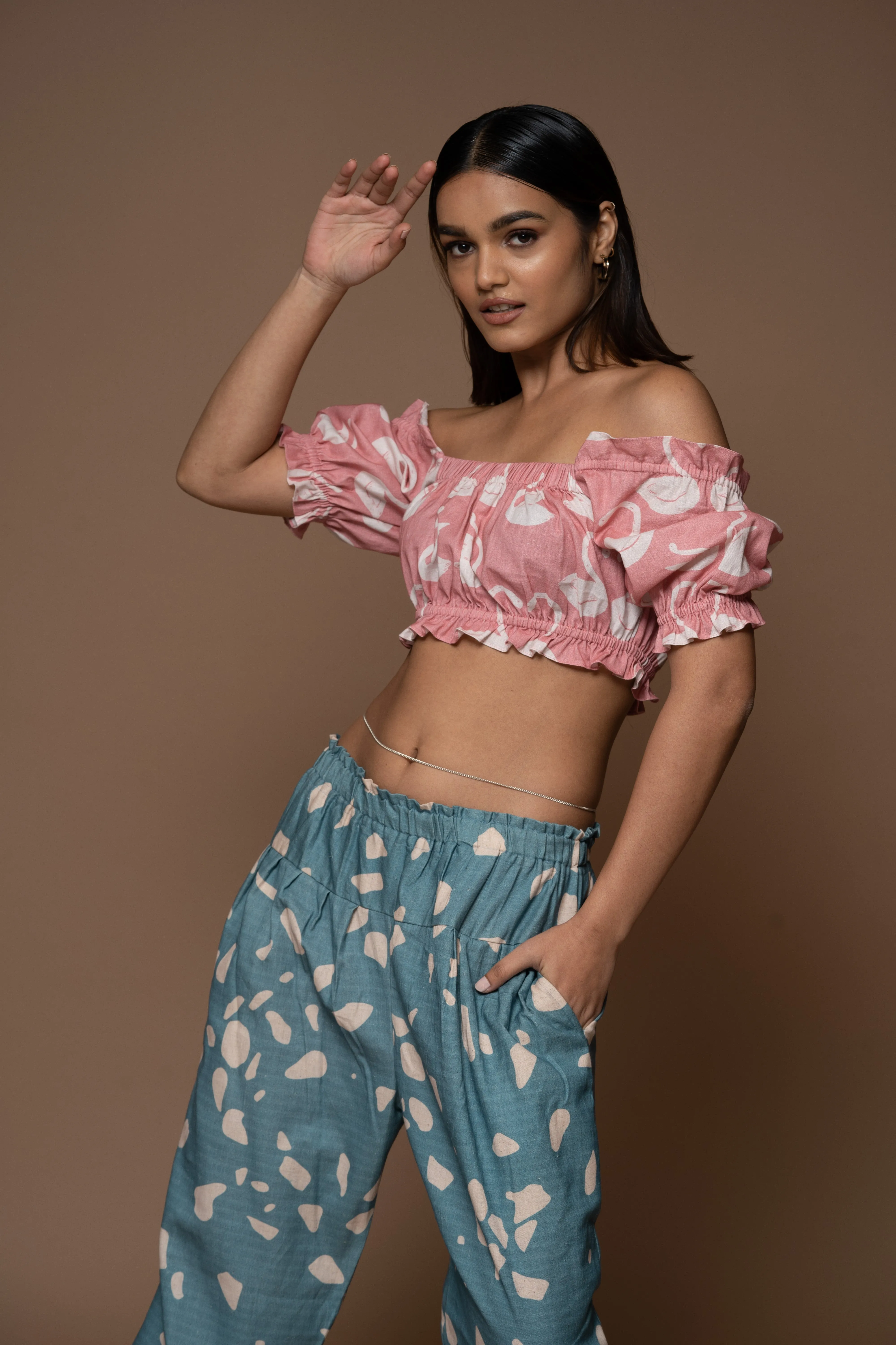 Pink Shoulder Whispers Bralette