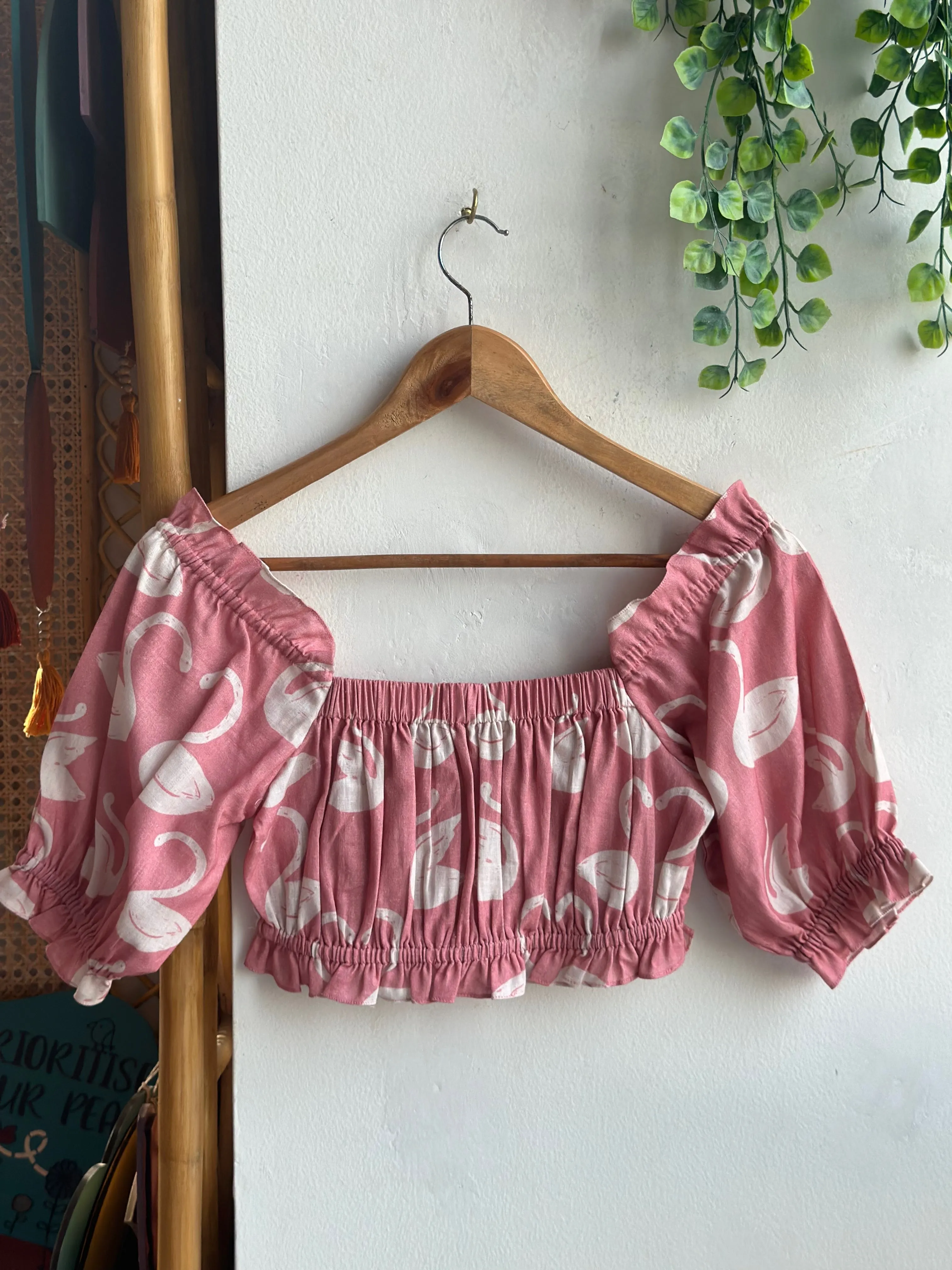 Pink Shoulder Whispers Bralette