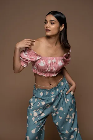 Pink Shoulder Whispers Bralette