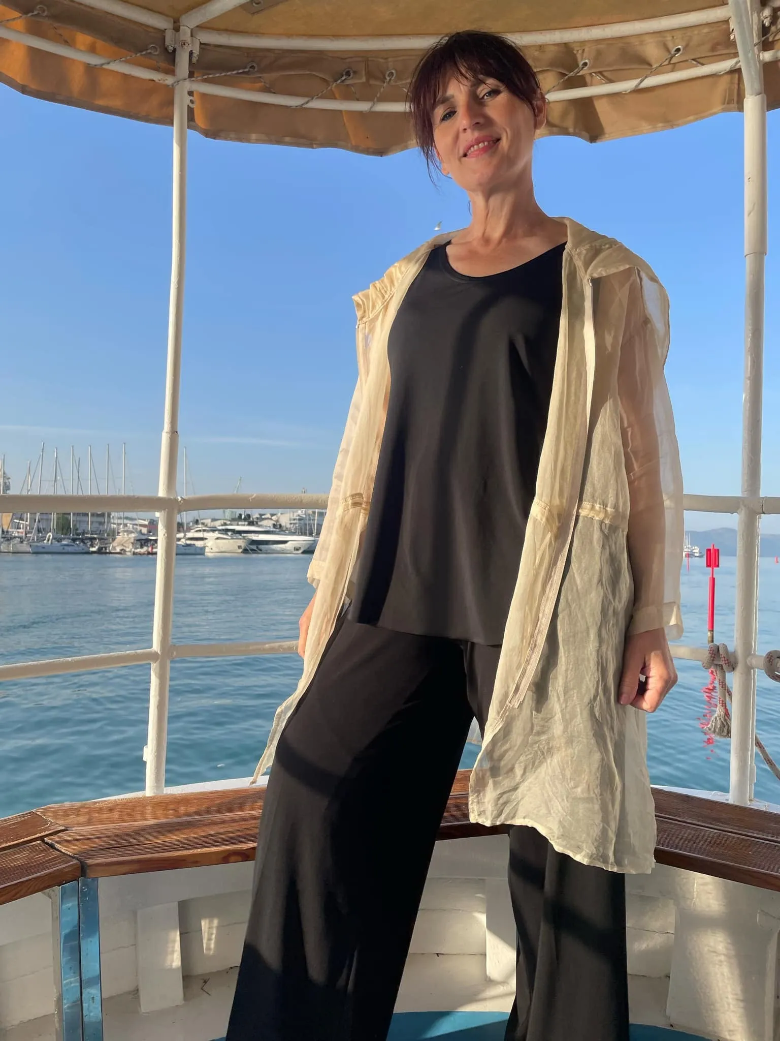 PLANET BY LAUREN G - ORGANZA ANORAK