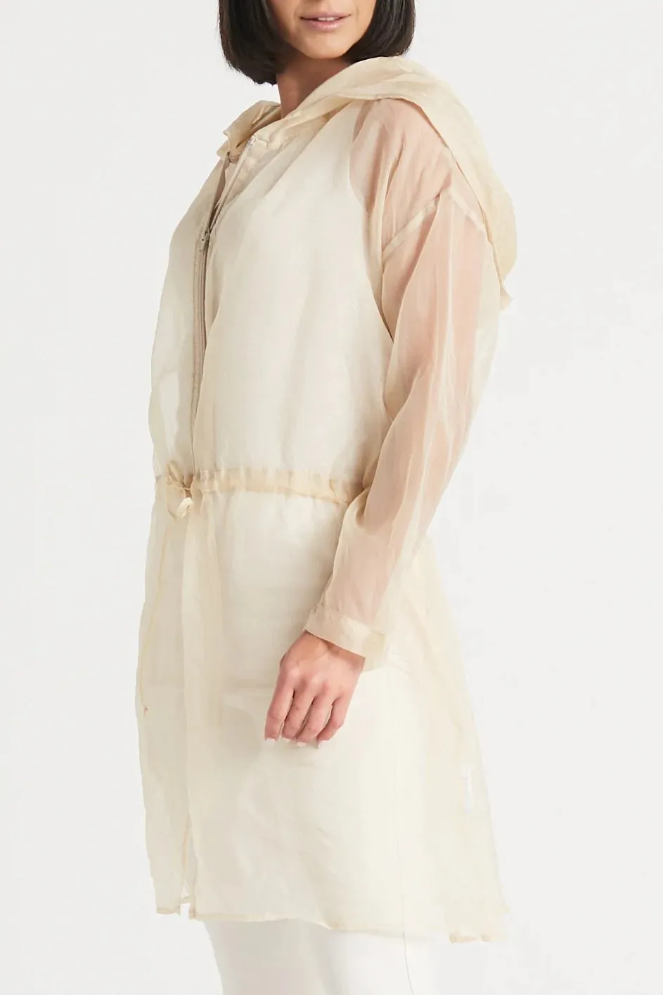 PLANET BY LAUREN G - ORGANZA ANORAK
