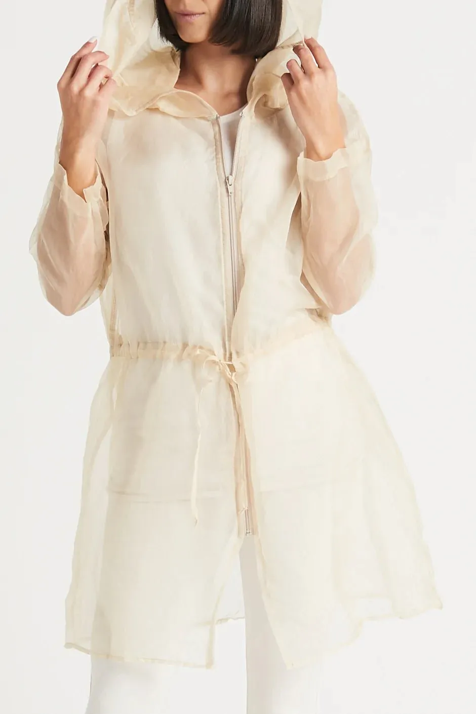 PLANET BY LAUREN G - ORGANZA ANORAK