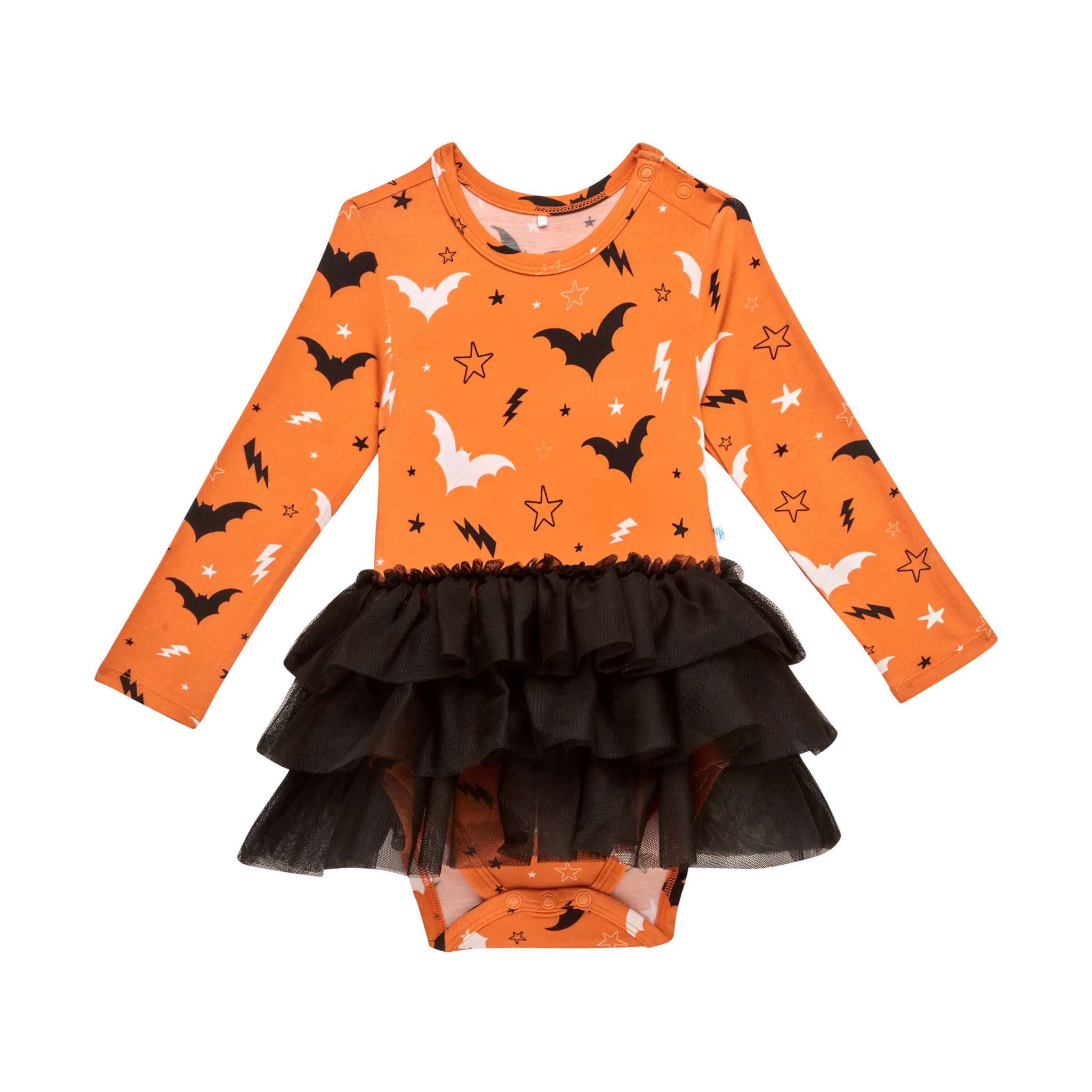 Posh Peanut Long Sleeve Tulle Skirt Bodysuit in Hendrix