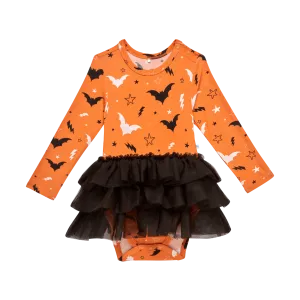 Posh Peanut Long Sleeve Tulle Skirt Bodysuit in Hendrix