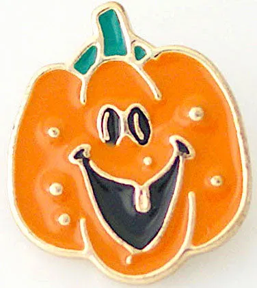 Pumpkin Button Cover