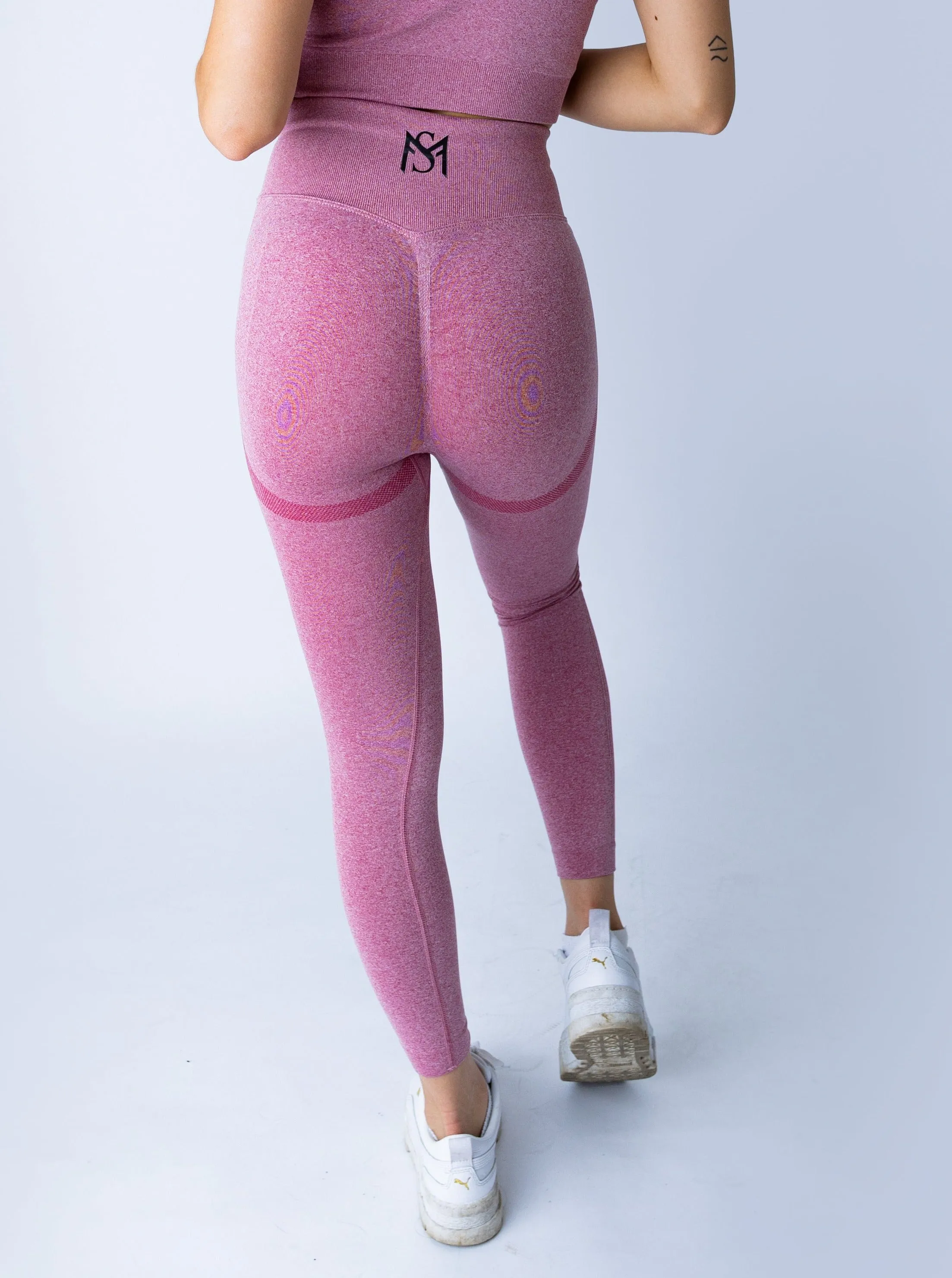 Push Up Collection Dark Pink Set Long Sleeve