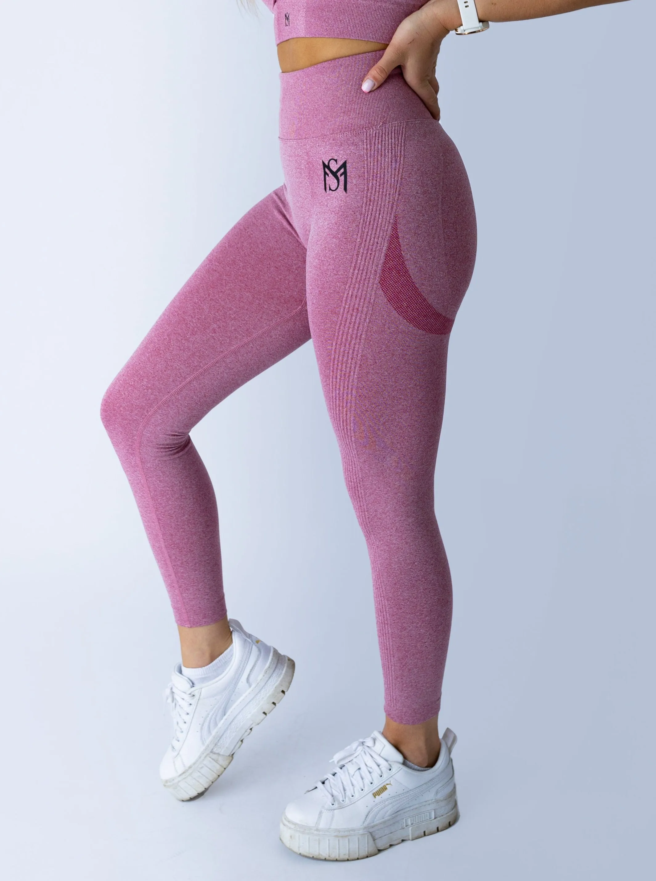 Push Up Collection Dark Pink Set Long Sleeve