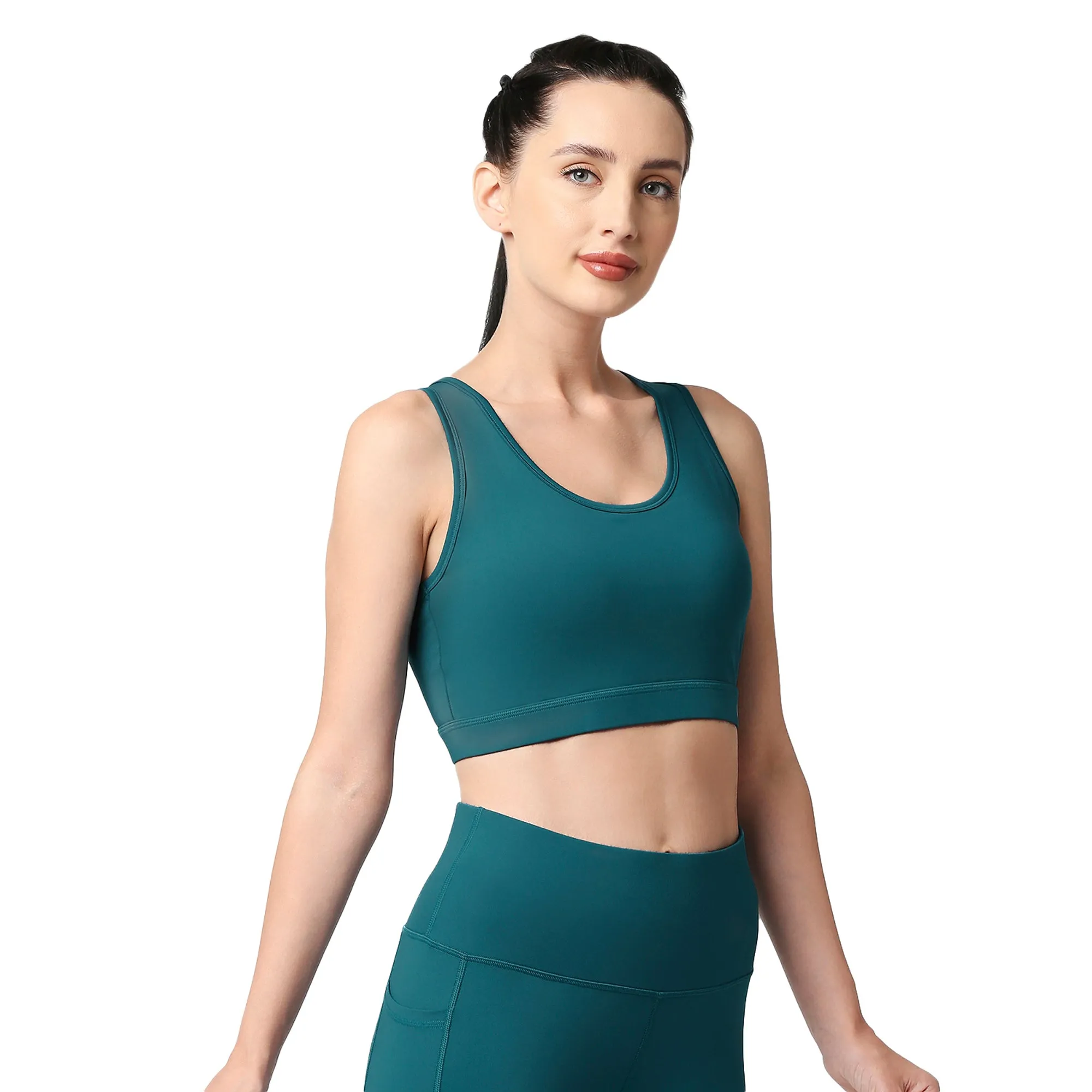Quick-Dry Sports Bra & High Waist Legging Set