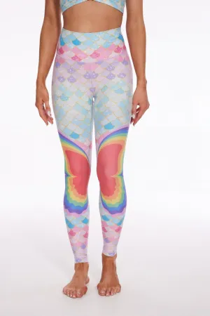 "Wings of Power" Sculpt High-waisted Leggings