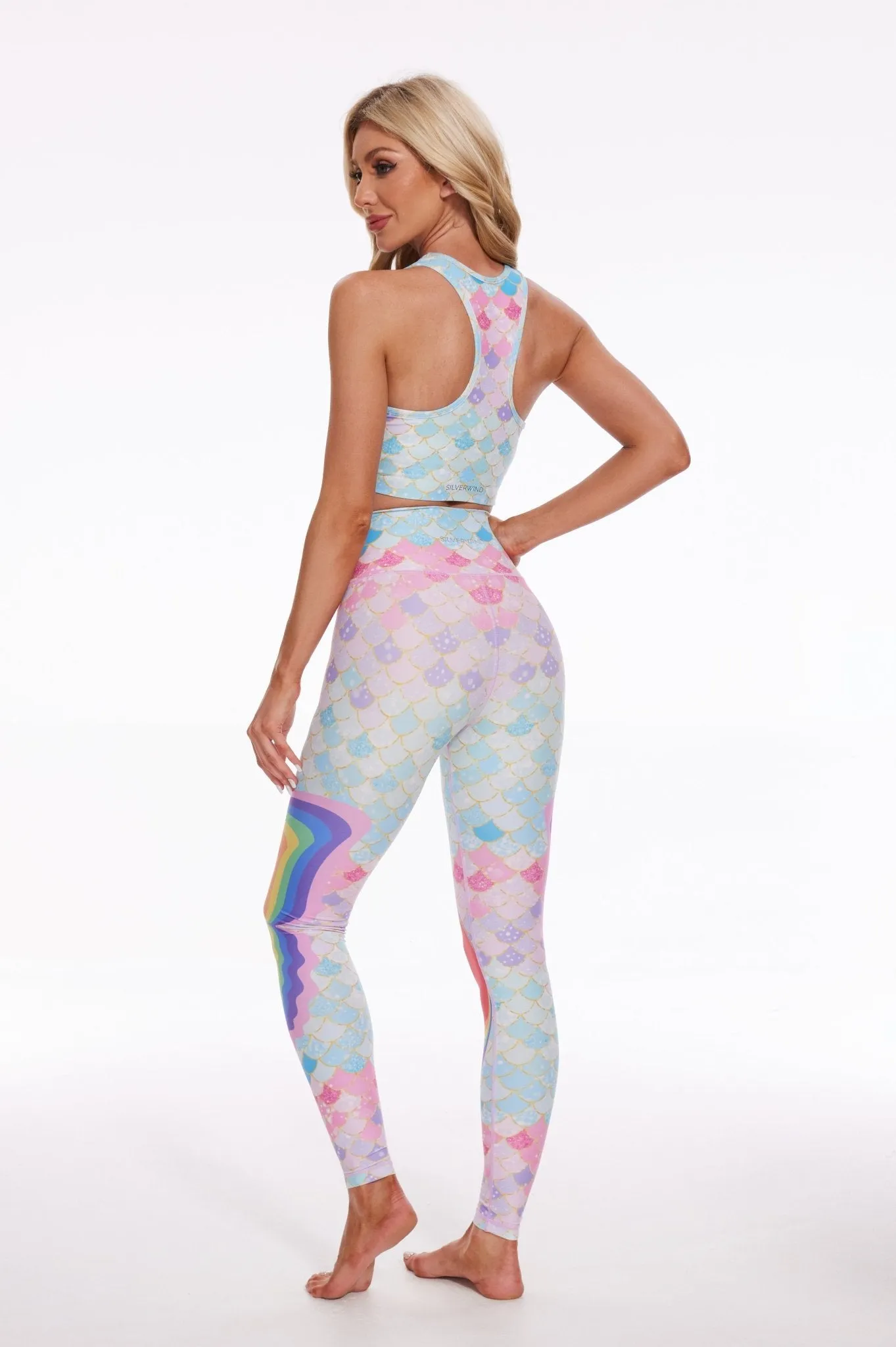 "Wings of Power" Sculpt High-waisted Leggings