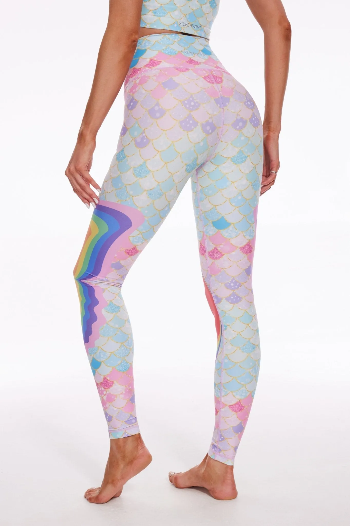 "Wings of Power" Sculpt High-waisted Leggings