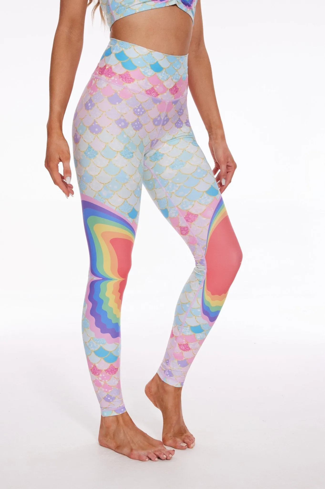 "Wings of Power" Sculpt High-waisted Leggings