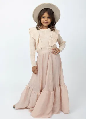 Reagan Sweater in Heather Blush