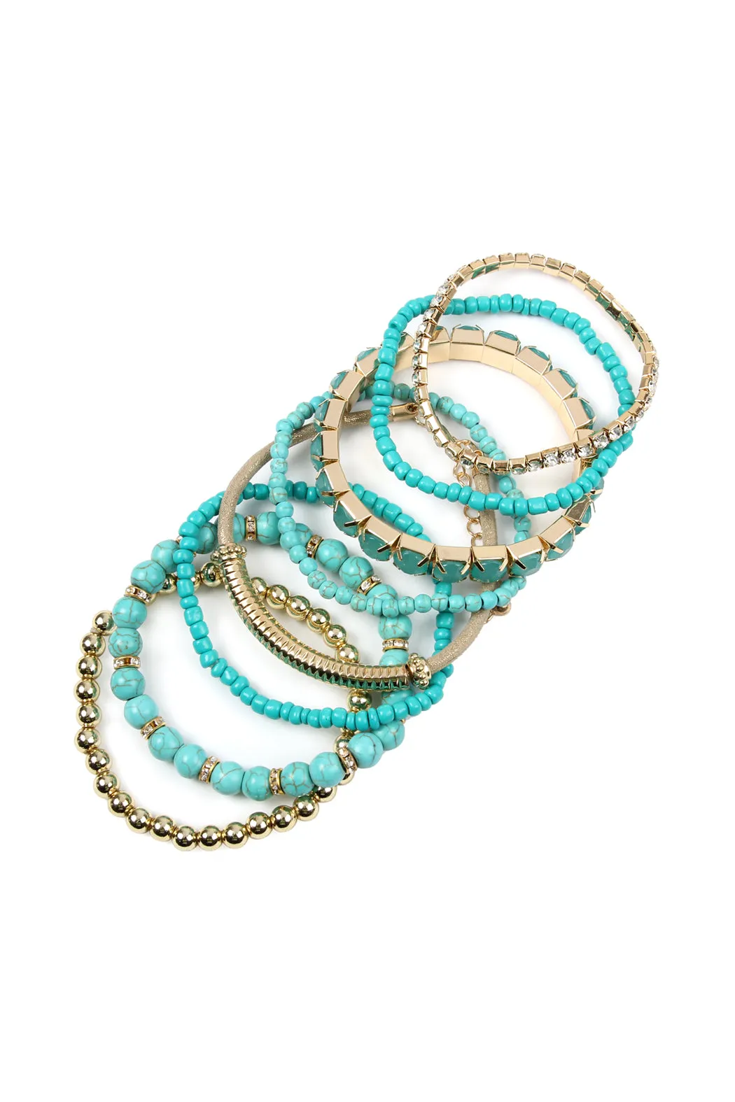 REGULAR SIZE STACKABLE BEADS BRACELET SET