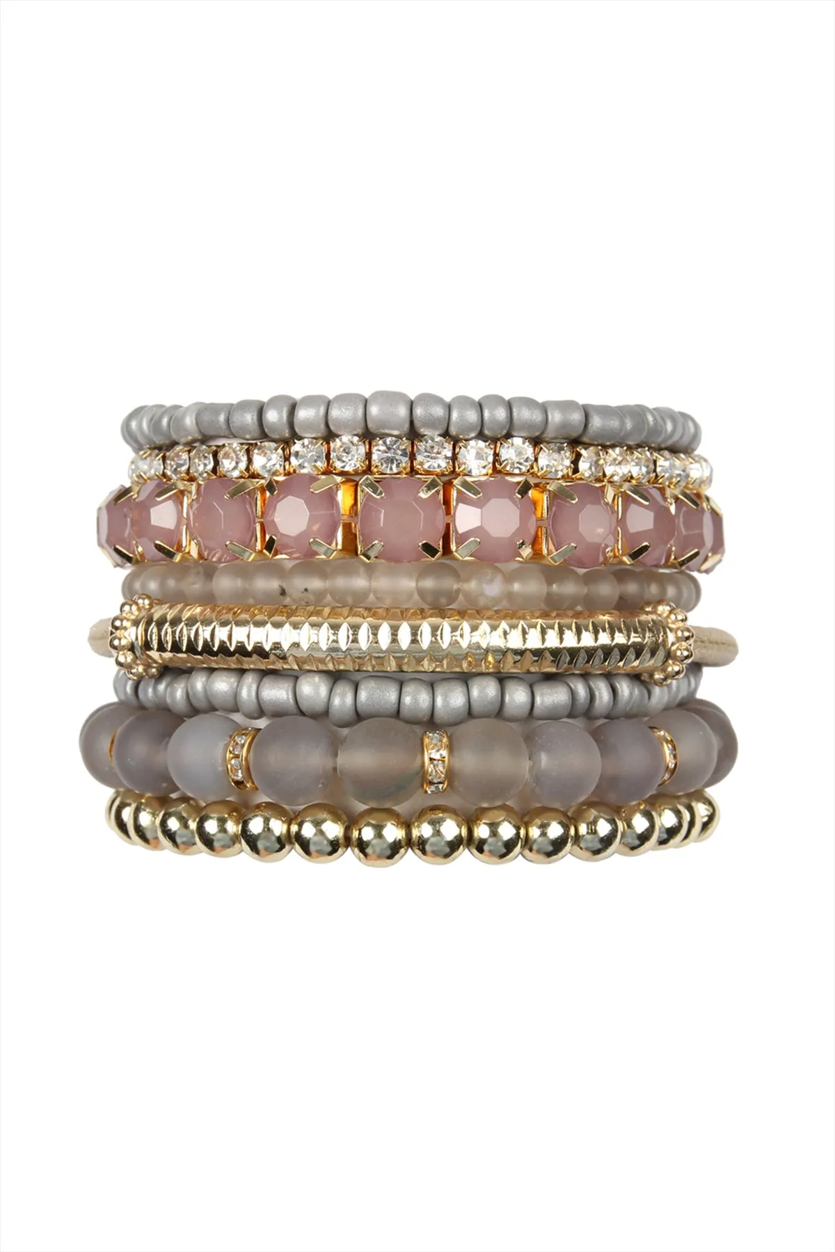 REGULAR SIZE STACKABLE BEADS BRACELET SET