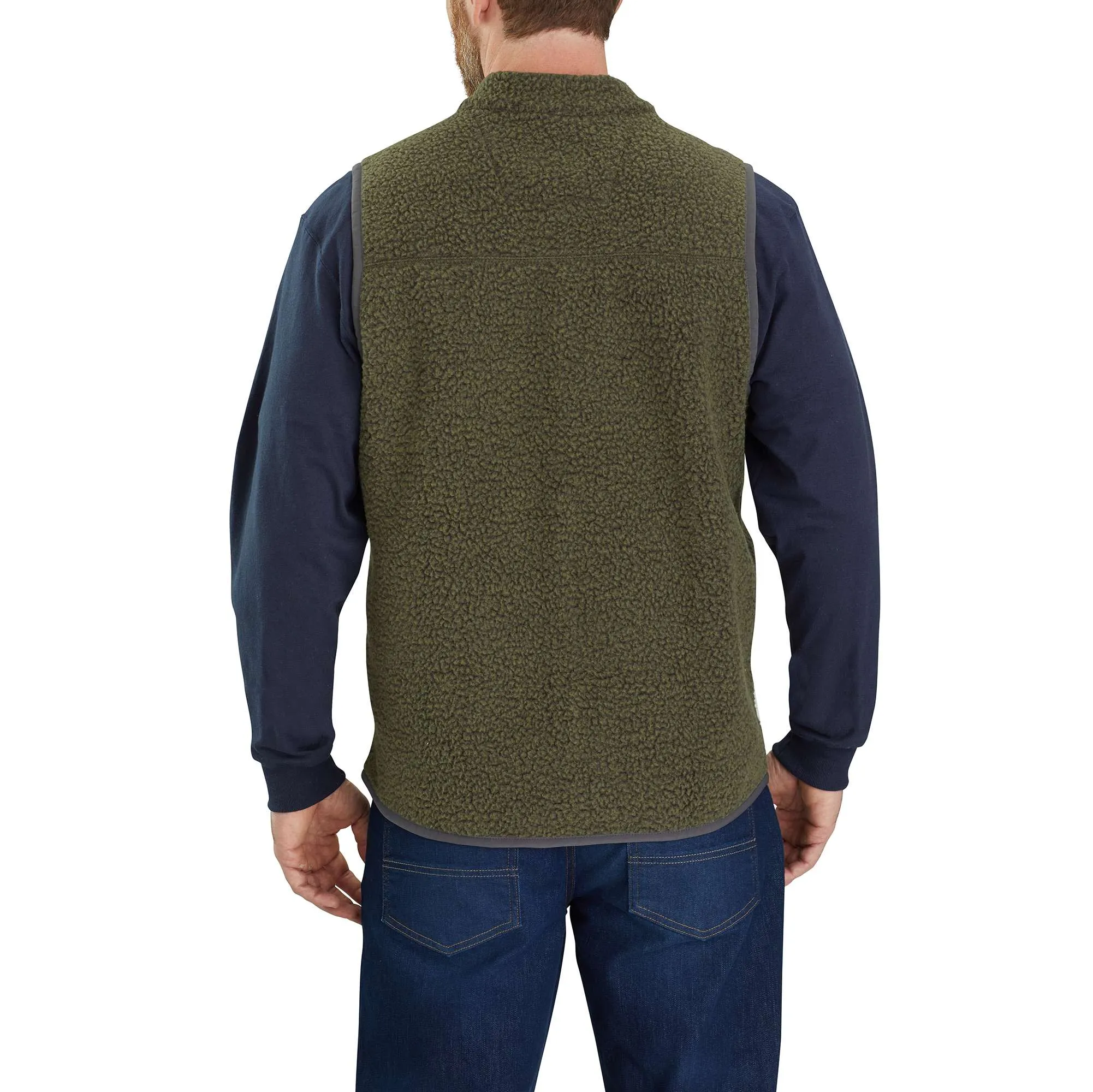 Relaxed Fit Fleece Vest