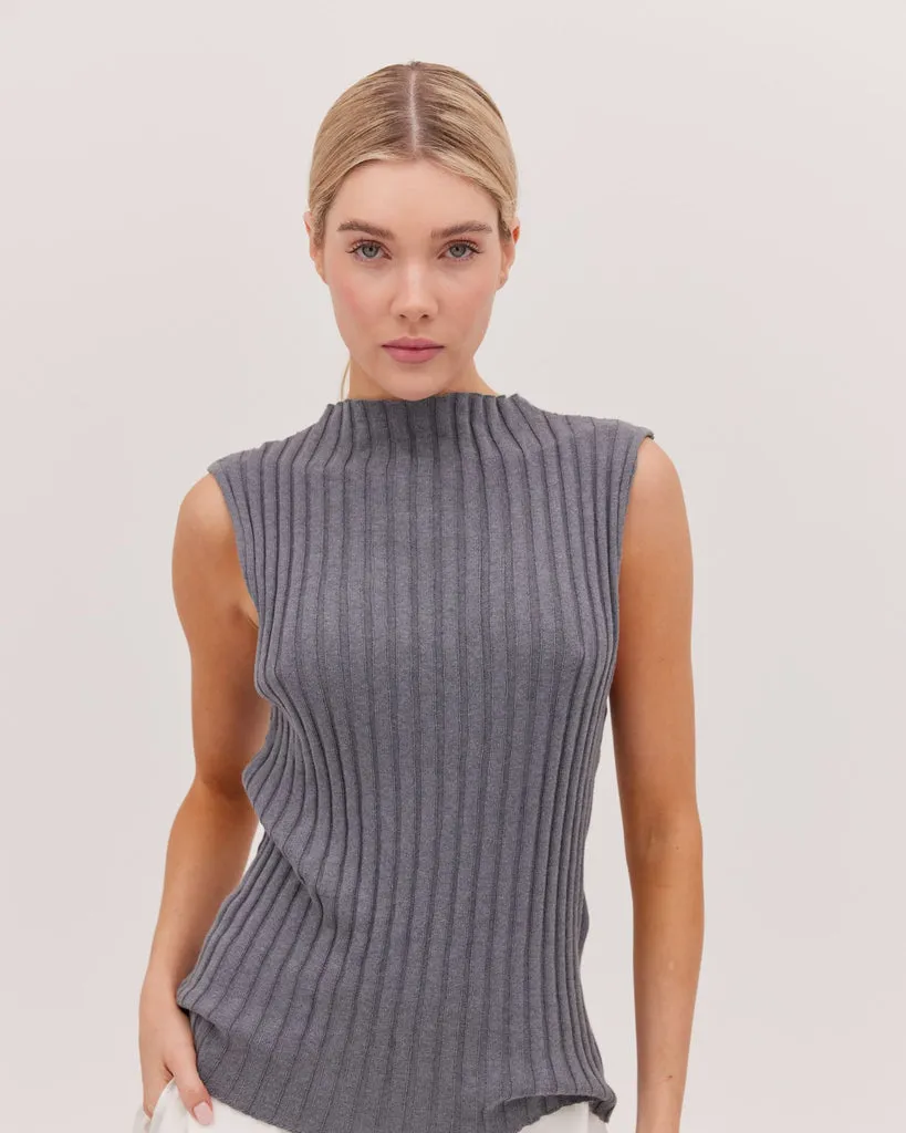 Rib Funnel Neck Tank