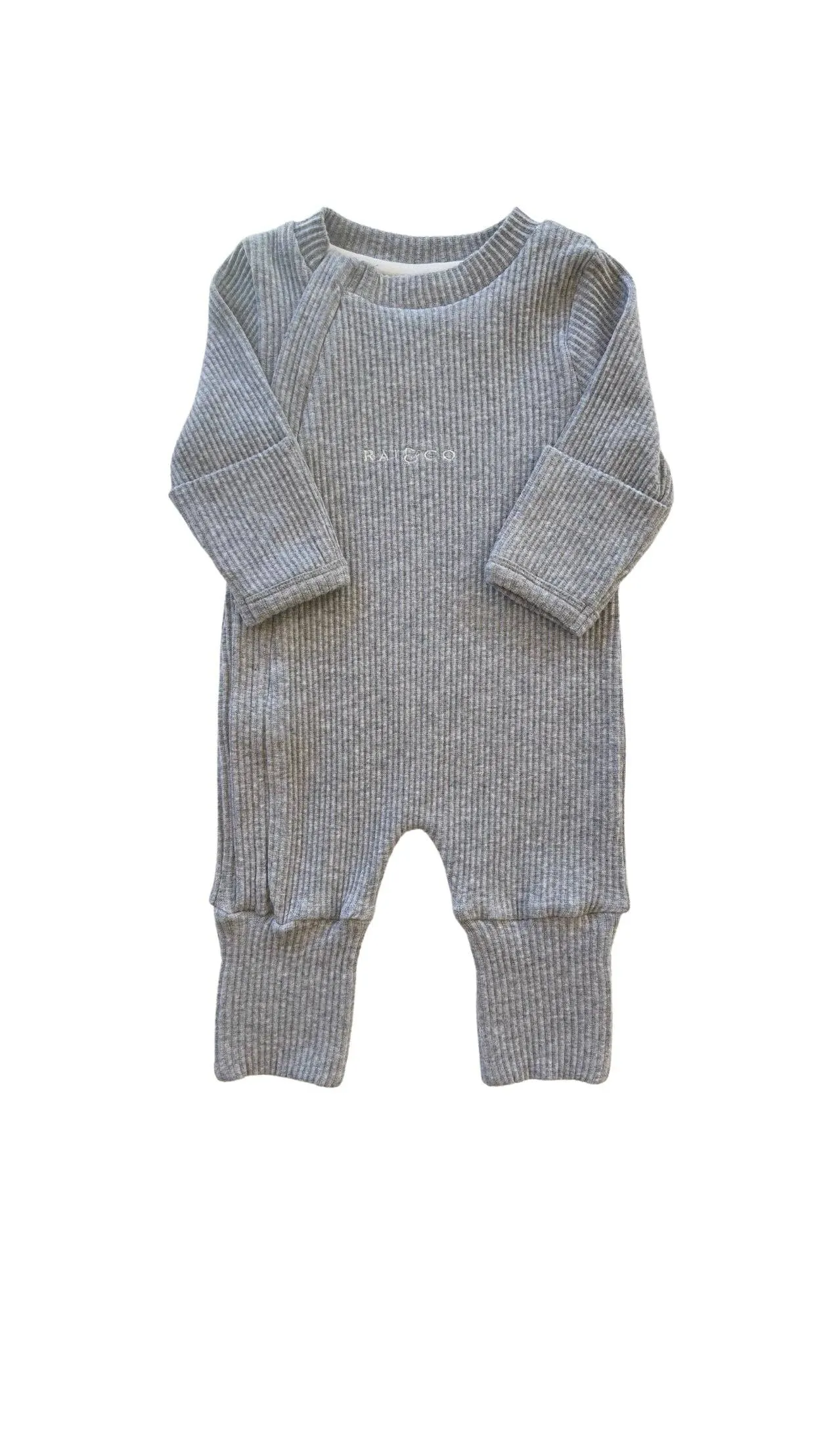 Ribbed Jumpsuits: Light Blue