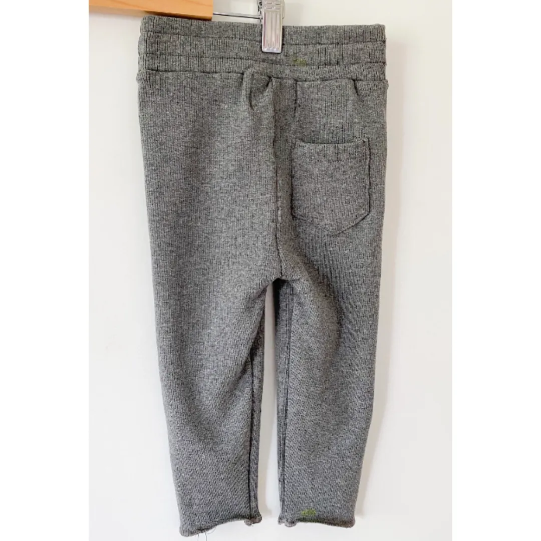 Ribbed Pocket Leggings - Slate