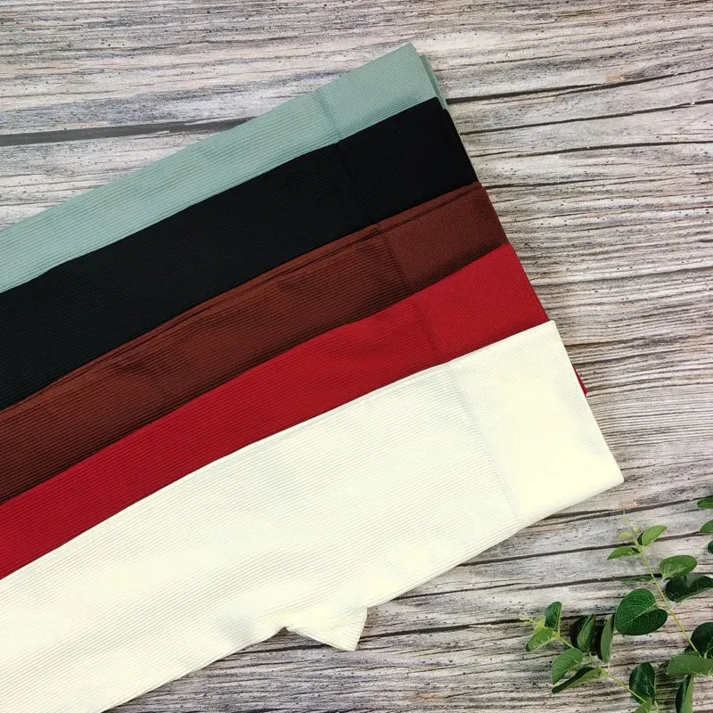 Ribbed Yoga Leggings for Women