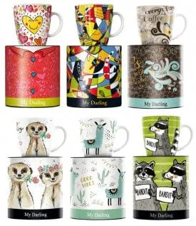 Ritzenhoff My Darling Coffee Mug Claudia Shoulder 356ml