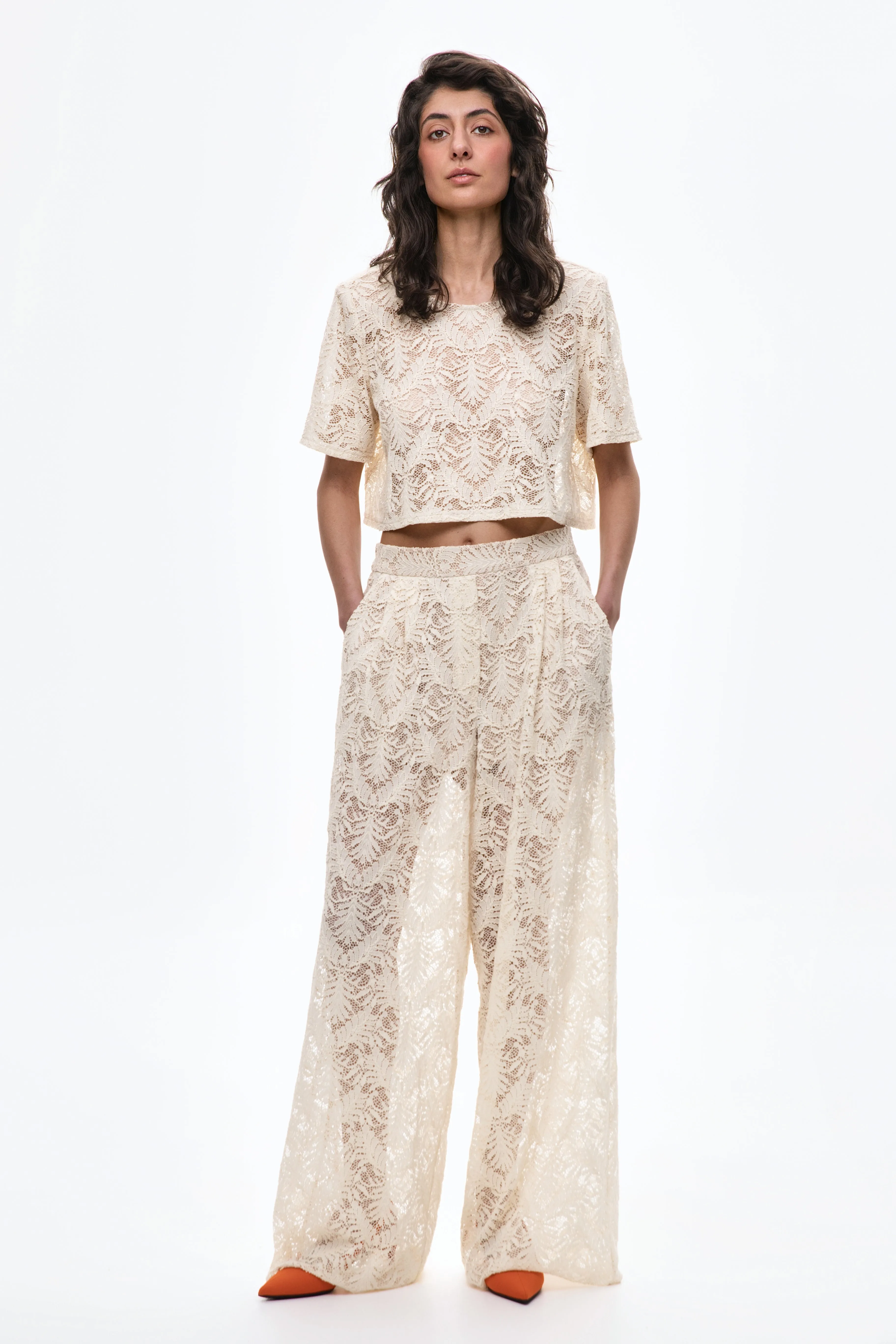 Rosalie Pants in Cream