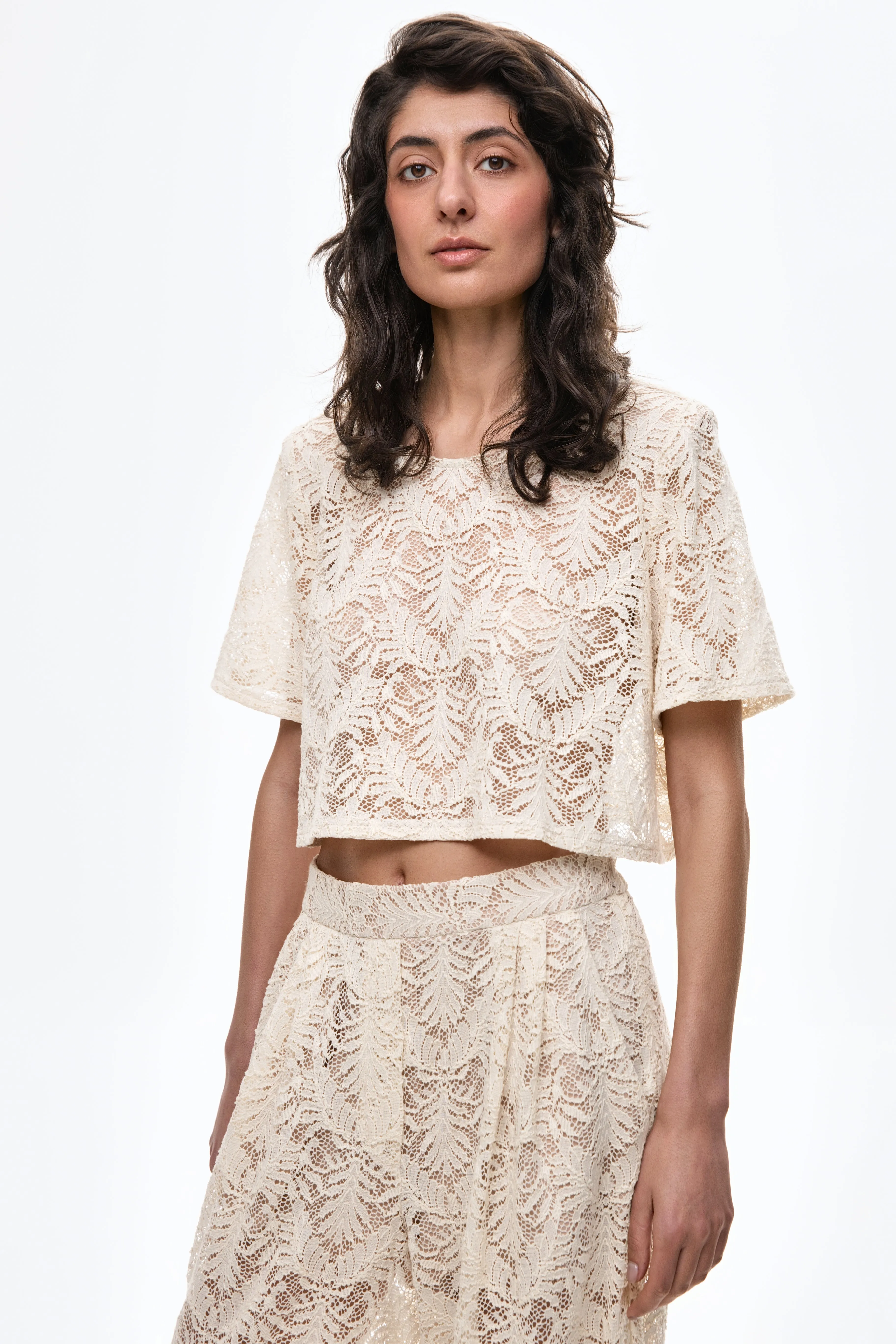 Rosalie Pants in Cream