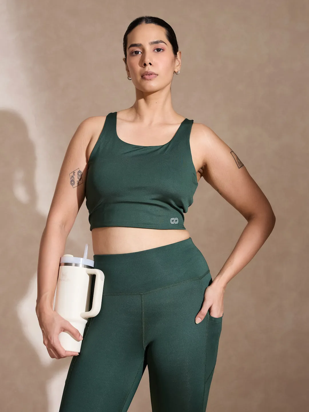 Sage High Impact Action Bra & Aura Leggings