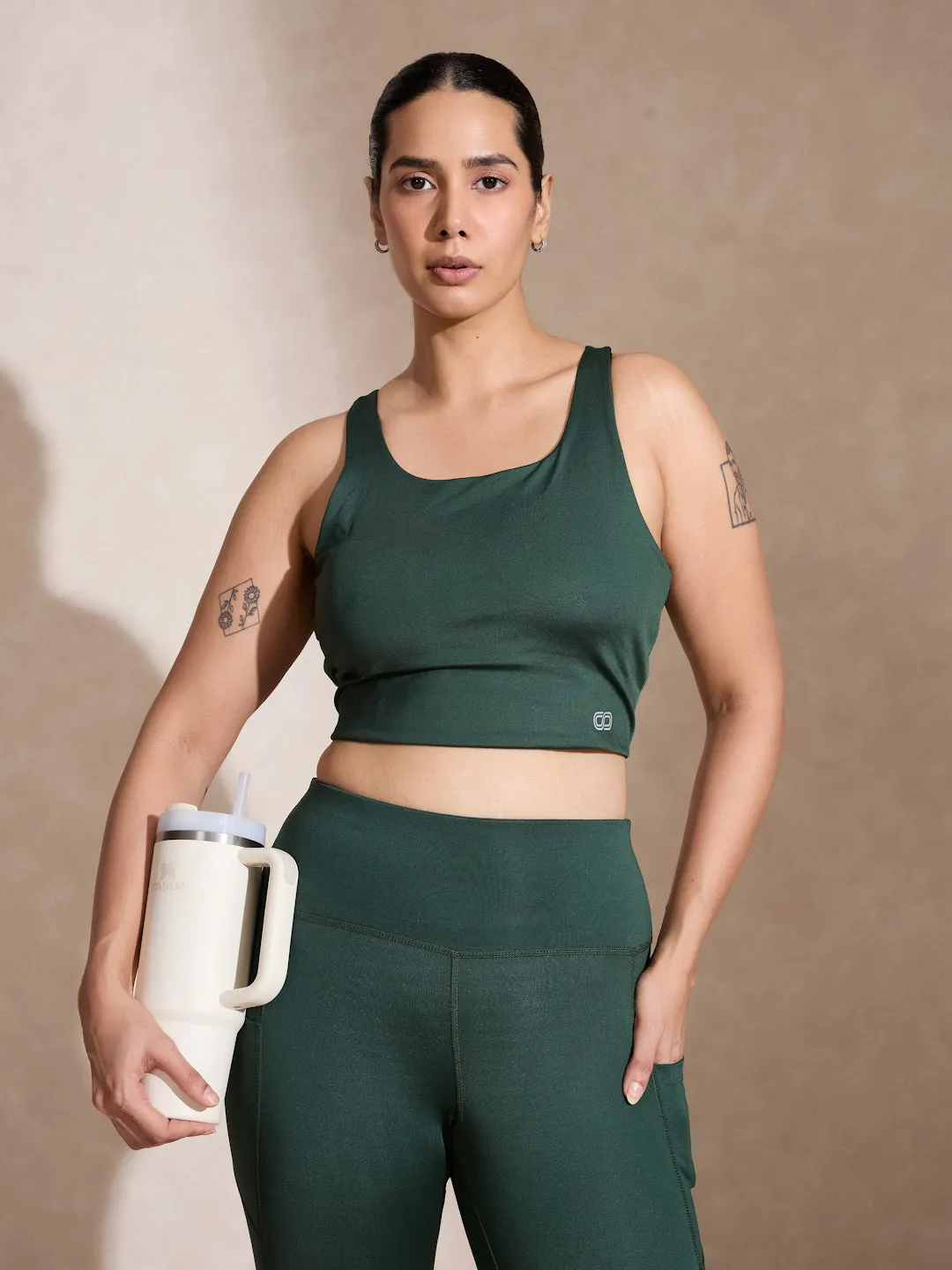 Sage High Impact Action Bra & Aura Leggings