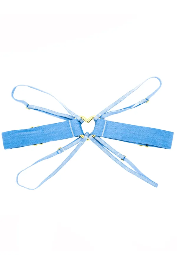Sarah Mid Piece - Blue