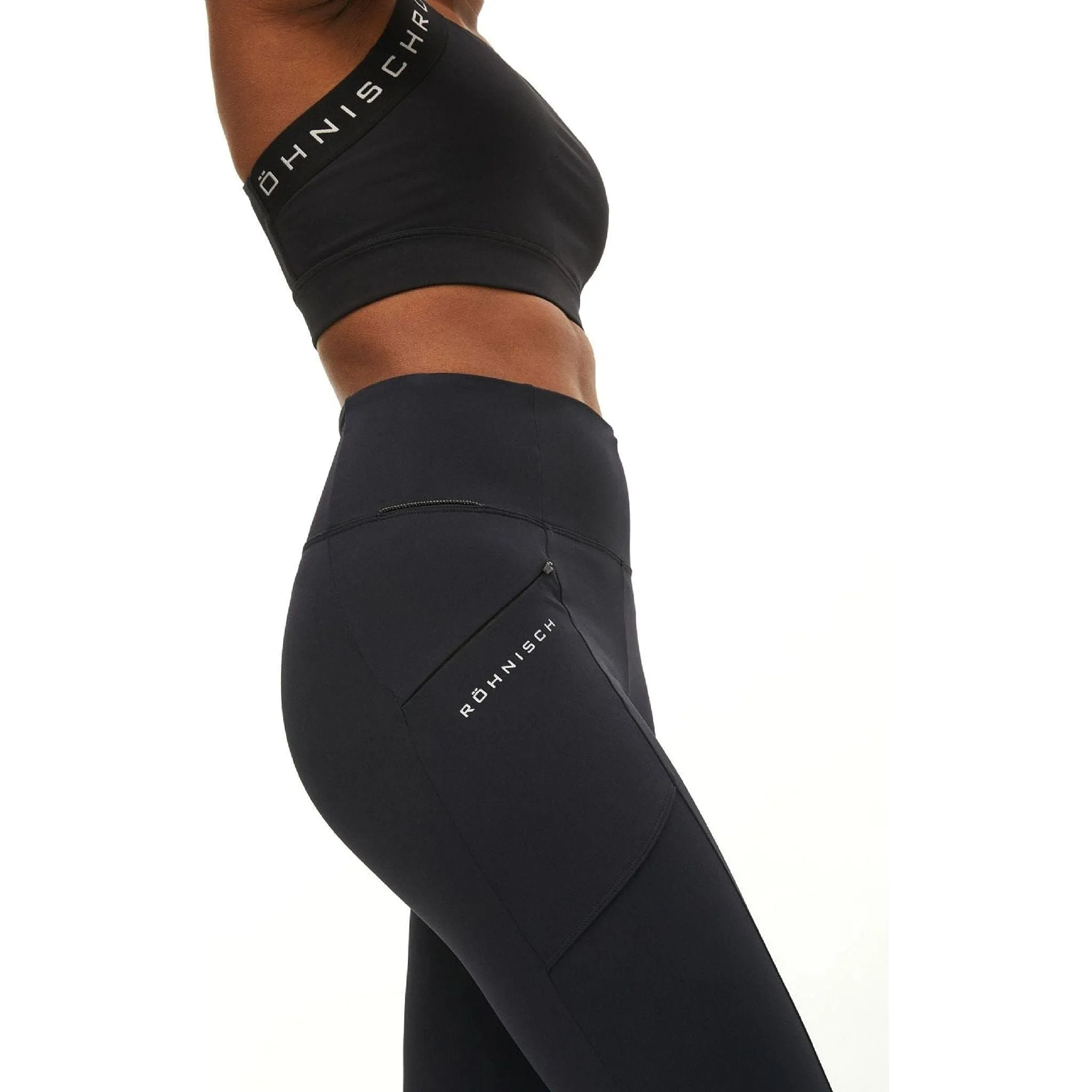 Sculpture Rain Tights, Black