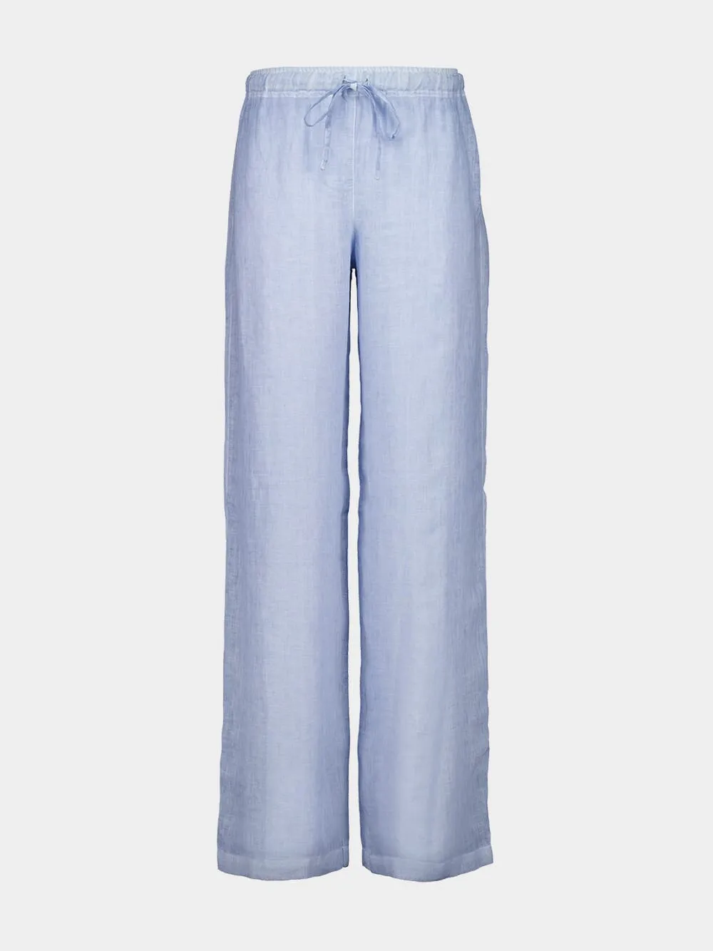 Sea Soft Fade Linen Drawstring Pants