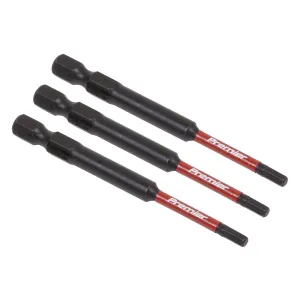 Sealey Premier Hex 3mm Impact Power Tool Bits 75mm - 3pc