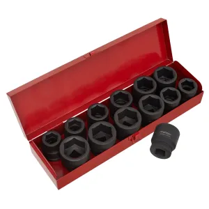 Sealey Premier Impact Socket Set 13pc 3/4"Sq Drive Metric/Imperial